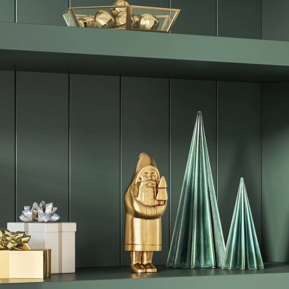 Christmas Santa Figurine Gold - Threshold, Target 2024 - Picture 2 of 5